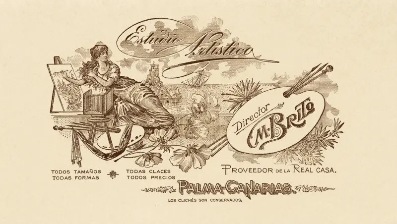 Sello fotográfico de Miguel Brito Rodríguez